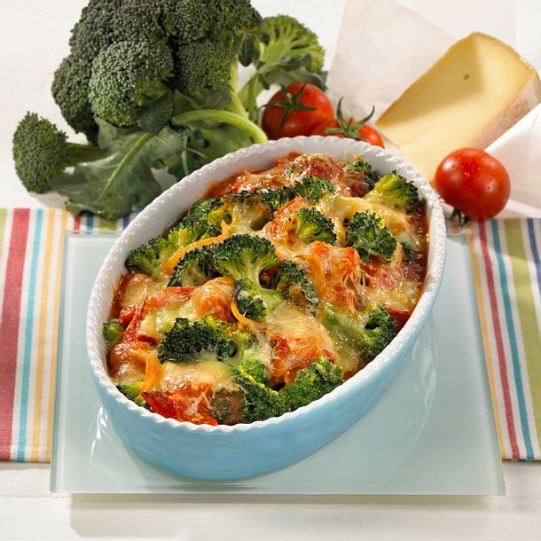 Broccoli-Tomaten-Auflauf Rezept | LECKER