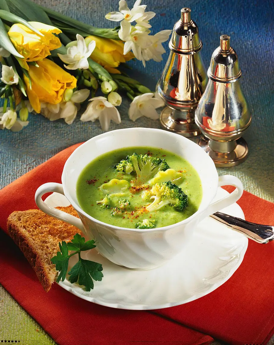 Broccolicremesuppe Rezept Broccolicremesuppe Rezept
