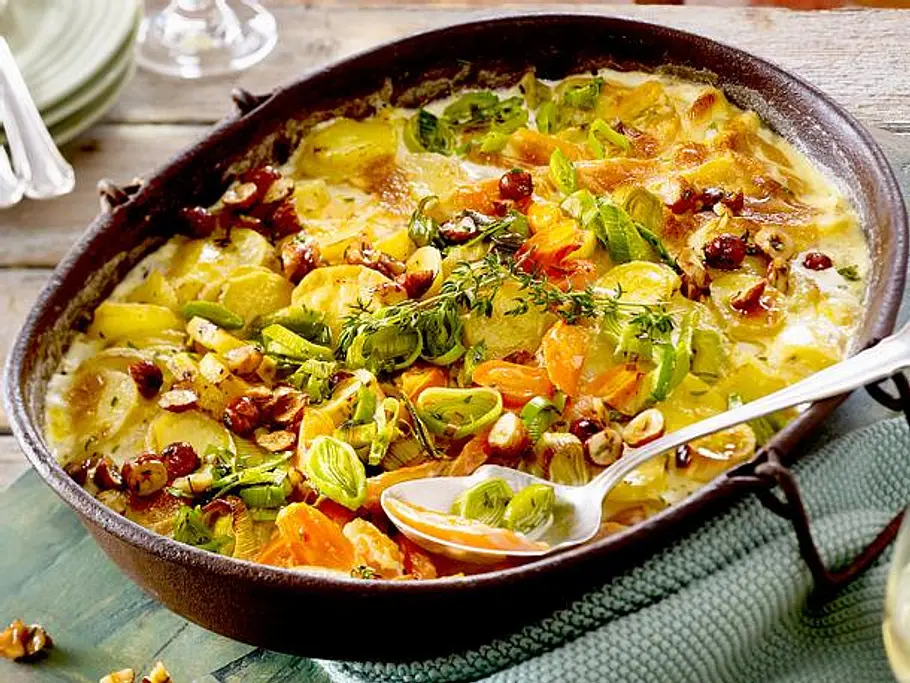 Broke-Gerichte - XXL-Gemüsegratin