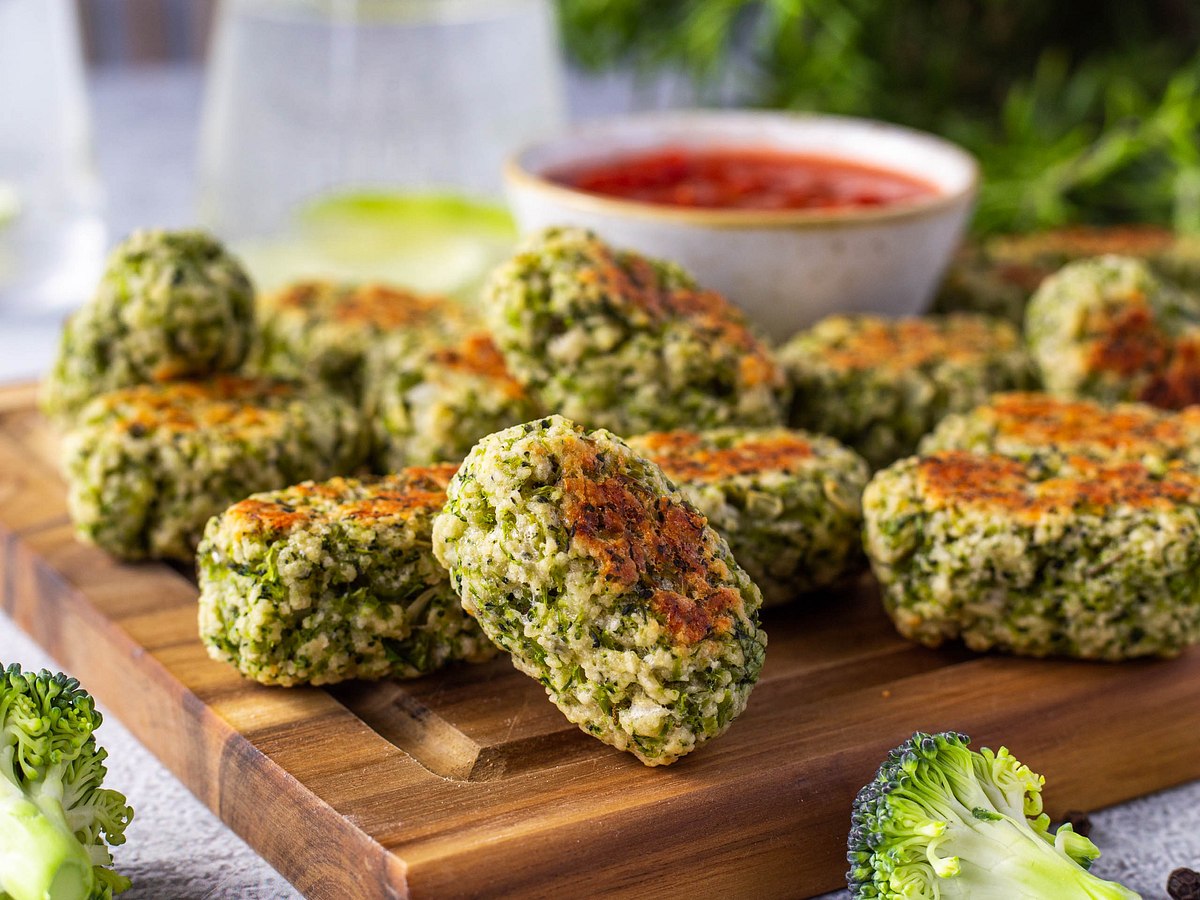 Brokkoli-Nuggets aus dem Ofen Rezept