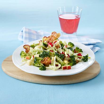 Brokkoli Speck Slaw Rezept Brokkoli Speck Slaw Rezept
