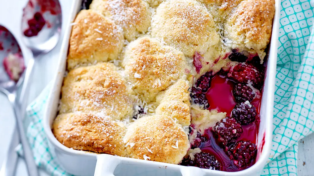 Brombeer-Cobbler Rezept - Foto: LECKER @ Bauer Media Group Brombeer-Cobbler Rezept - Foto: LECKER @ Bauer Media Group