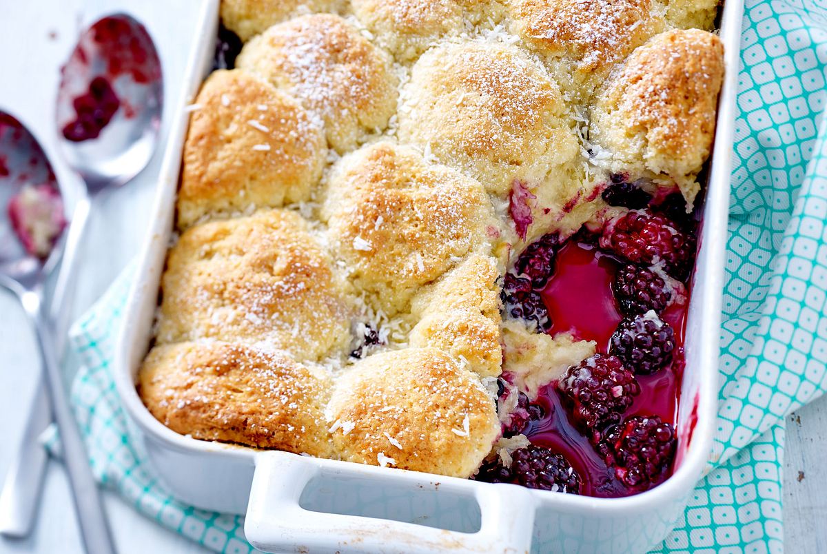 Brombeer-Cobbler Rezept