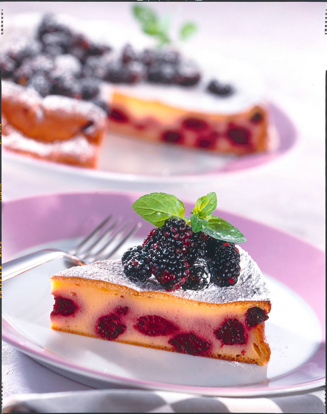 Brombeer-Käsekuchen Rezept | LECKER