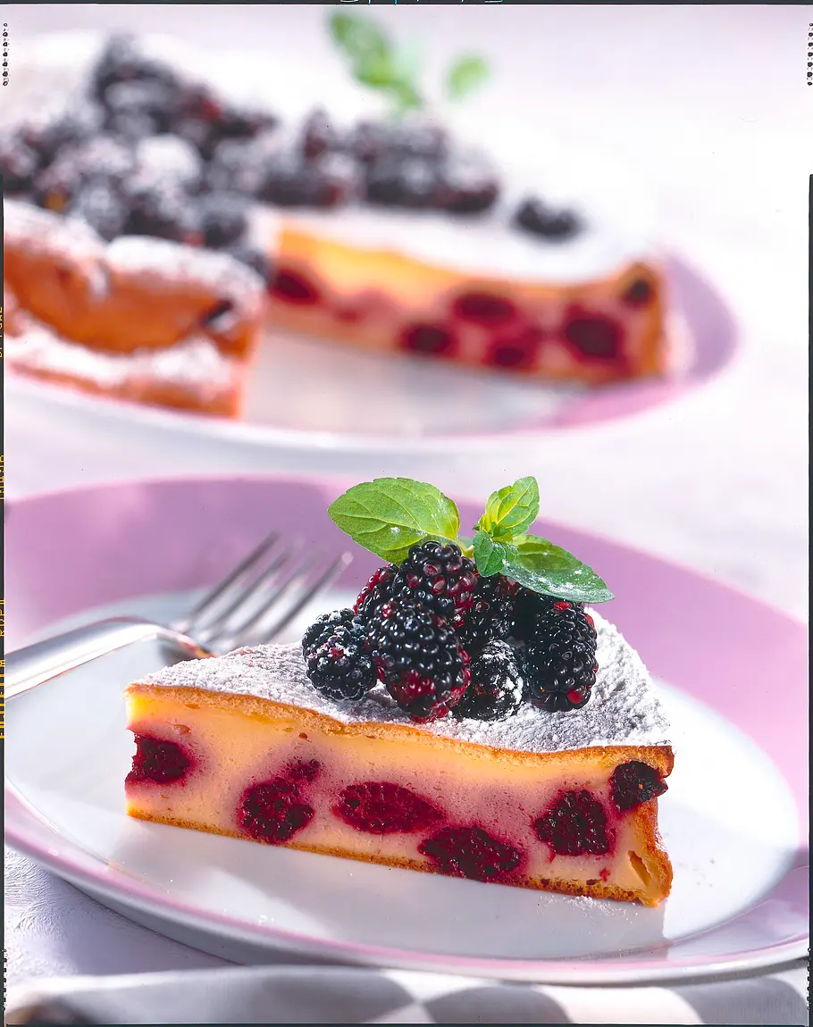 Brombeer-Käsekuchen Rezept