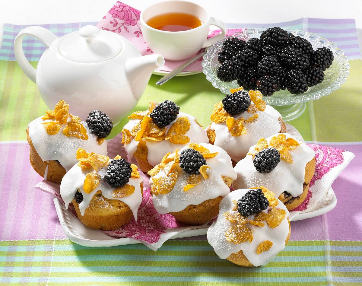 Brombeer-Muffins Rezept