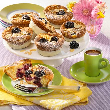 Brombeer-Muffins Rezept Brombeer-Muffins Rezept