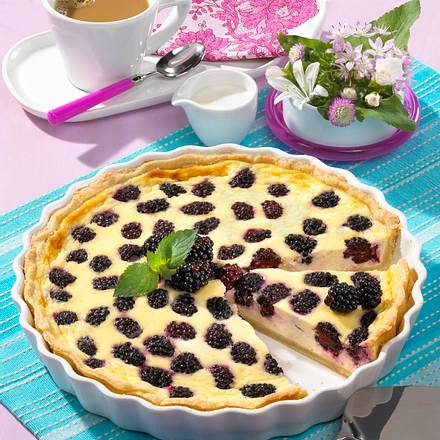 Brombeer-Schmand-Tarte (Diabetiker) Rezept
