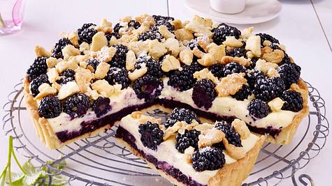 Brombeertarte mit Vanillestreuseln Rezept - Foto: House of Food / Bauer Food Experts KG