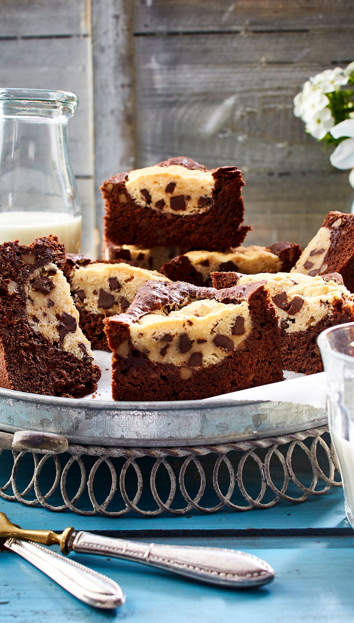 Brookie: Brownie und Cookie Rezept