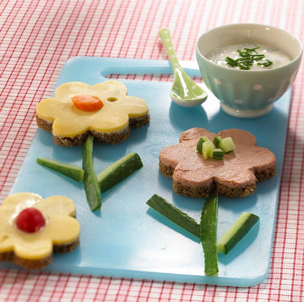 Brot-Blüten Rezept Brot-Blüten Rezept