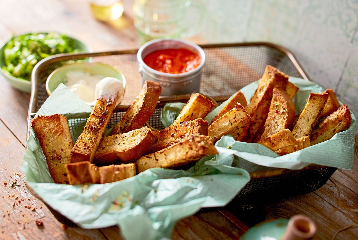 Brot-Pommes Rezept