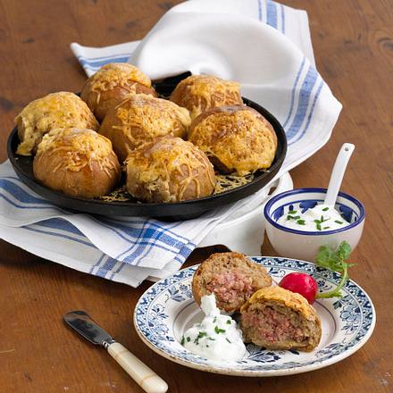 Brot-Teewurstbuchteln Rezept