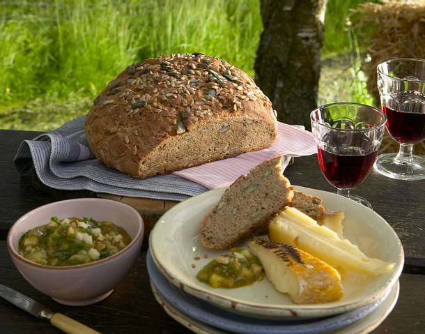 Brot und Dip Rezept Brot und Dip Rezept