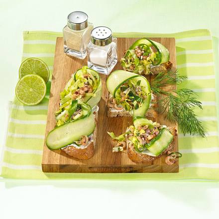 Brote mit Krabbensalat Rezept Brote mit Krabbensalat Rezept