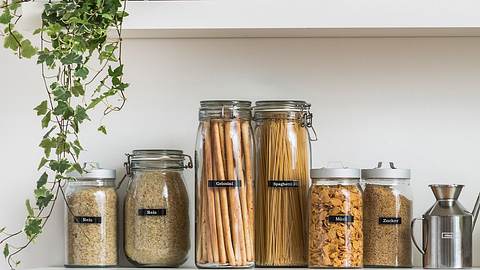 Wenn alles sortiert ist, sieht es nicht nur hübsch aus, sondern du sparst auch Zeit beim Kochen! Foto: brother