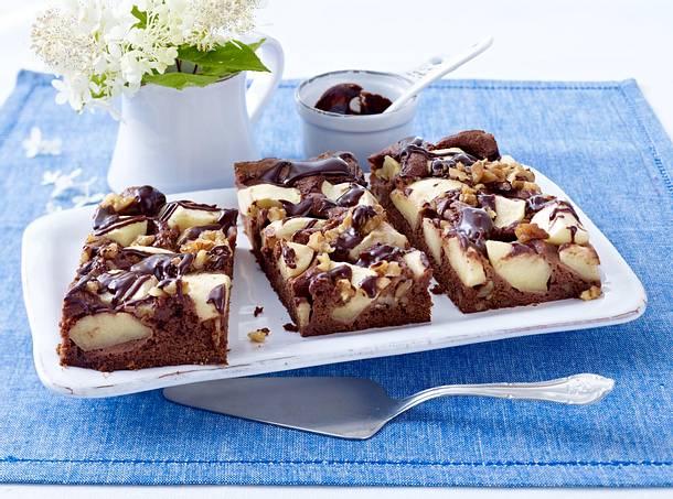 Brownie-Apfelkuchen Rezept Brownie-Apfelkuchen Rezept