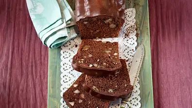 Brownie-Kastenkuchen mit Quitten Rezept - Foto: LECKER @ Bauer Media Group
