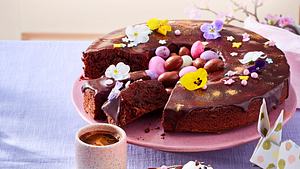 Brownie-Kranz „Blumenwiese“ Rezept - Foto: House of Food / Bauer Food Experts KG