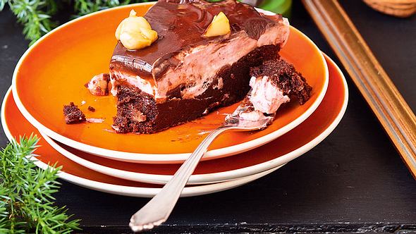 Brownie-Macadamia-Tarte Rezept - Foto: House of Food / Bauer Food Experts KG