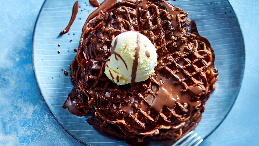 Brownie-Waffeln Rezept - Foto: House of Food / Bauer Food Experts KG