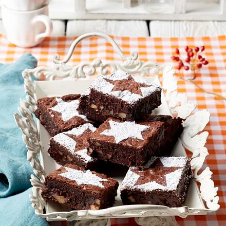 Brownie-Würfel Rezept Brownie-Würfel Rezept