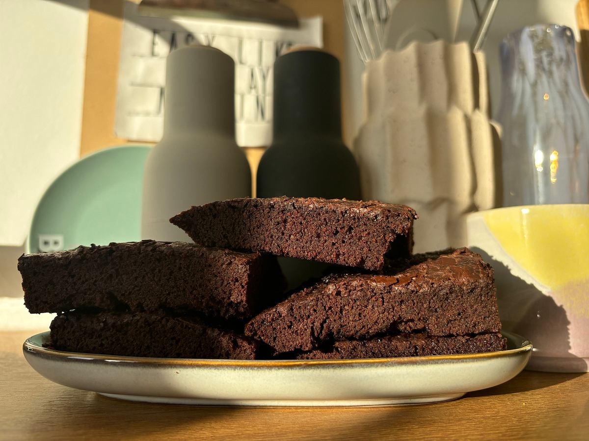 Brownies in Nahaufnahme 