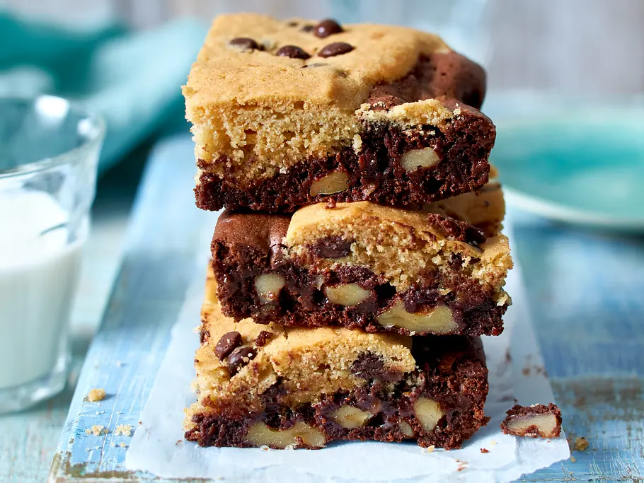 Brownies + Cookies = Brookies Rezept