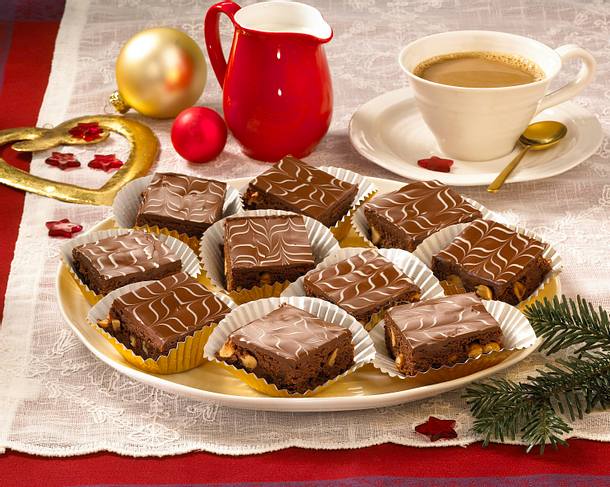 Brownies mit Erdnüssen Rezept