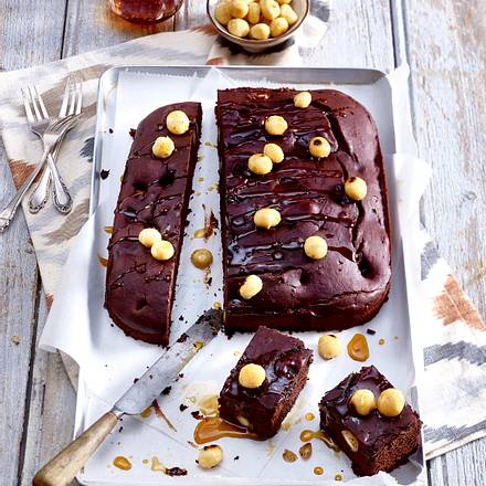 Brownies mit Macadamia-Nüssen Rezept Brownies mit Macadamia-Nüssen Rezept