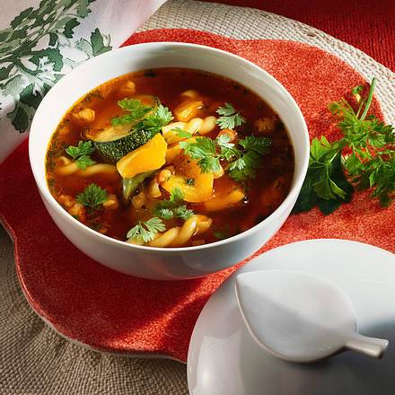 Brühe mit Paprika Rezept