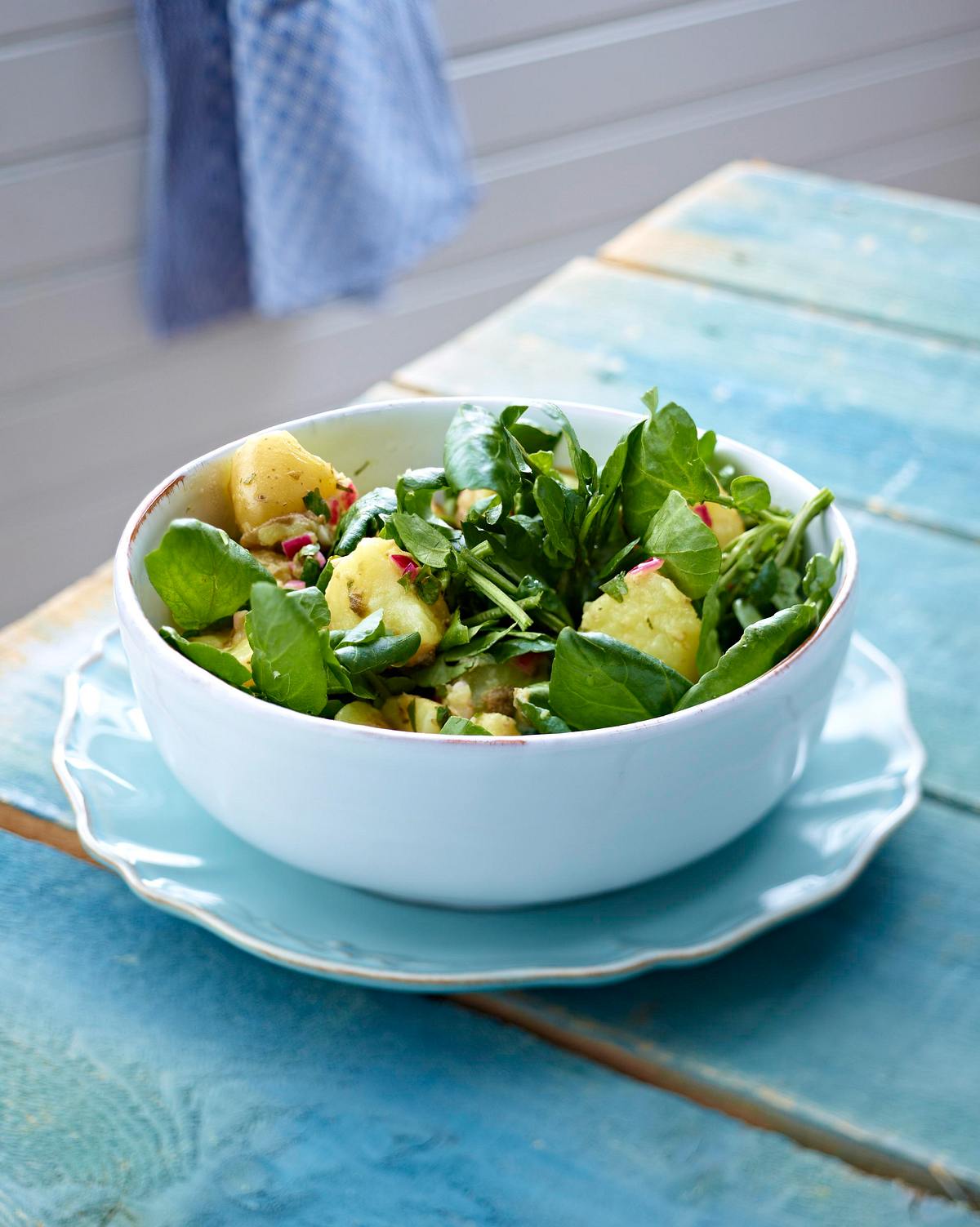 Brunnenkresse-Kartoffel-Salat Rezept