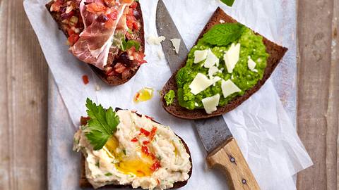 Bruschetta-Trio Rezept - Foto: House of Food / Bauer Food Experts KG