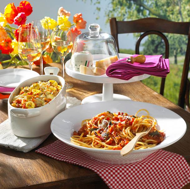 Bucatini alla Matriciana Rezept Bucatini alla Matriciana Rezept