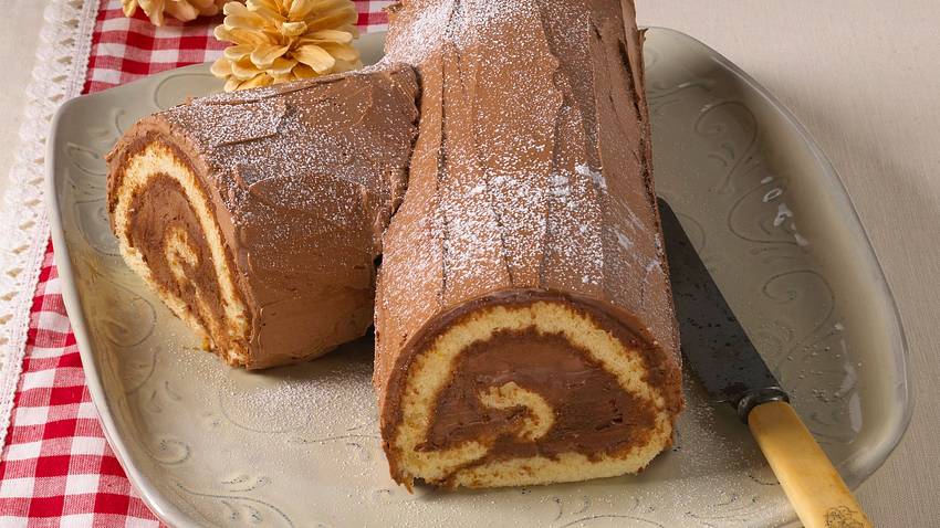 Bûche de Noël Rezept - Foto: House of Food / Bauer Food Experts KG