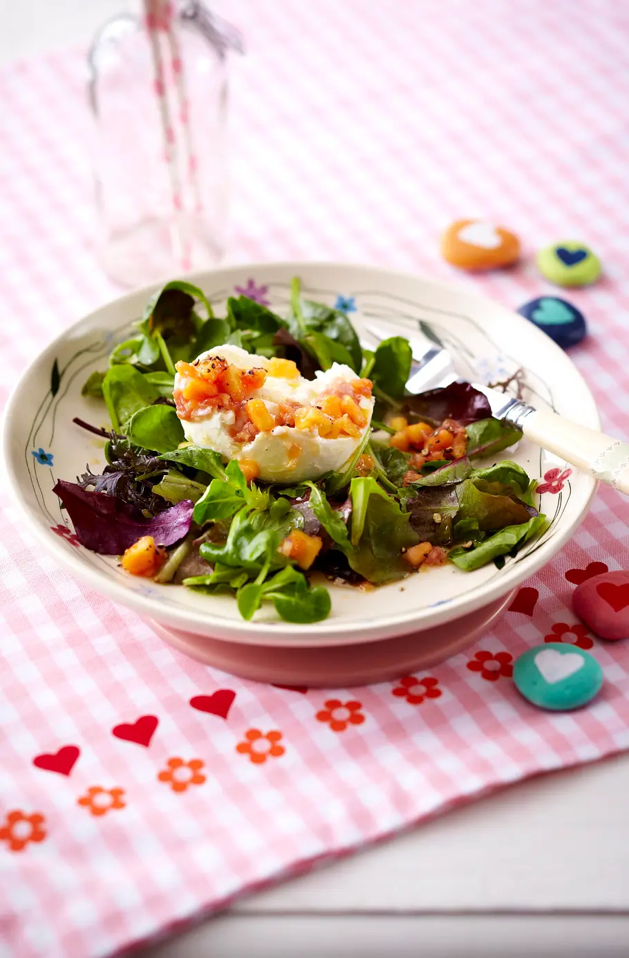 Büffelmozzarella mit Papaya-Parma-Salsa Rezept Büffelmozzarella mit Papaya-Parma-Salsa Rezept