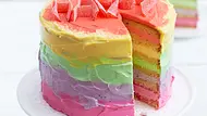 Bunte Be-Happy-Torte Rezept - Foto: LECKER @ Bauer Media Group