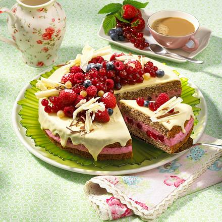 Bunte Beerentorte Rezept Bunte Beerentorte Rezept