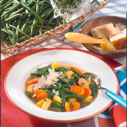 Bunte Bohnensuppe Rezept Bunte Bohnensuppe Rezept