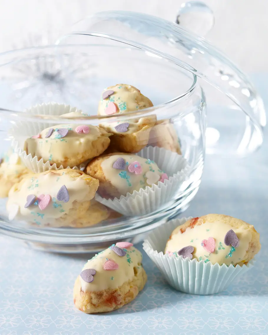 Bunte Früchte-Kekse Rezept