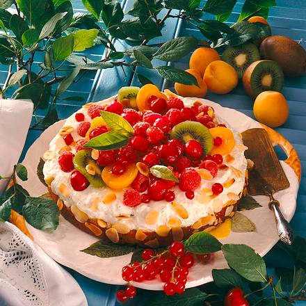 Bunte Fruchttorte Rezept Bunte Fruchttorte Rezept