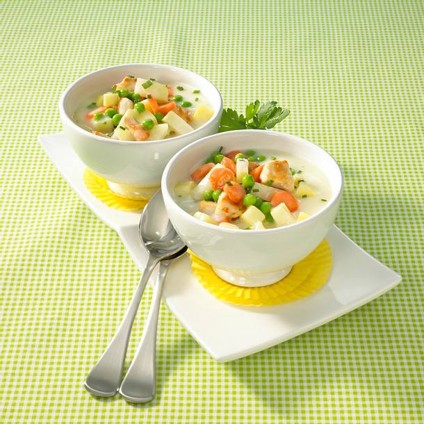 Bunte Frühlingssuppe Rezept Bunte Frühlingssuppe Rezept