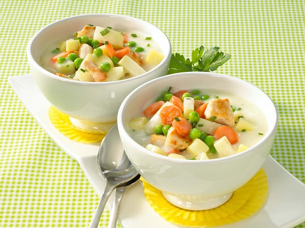 Bunte Frühlingssuppe Rezept