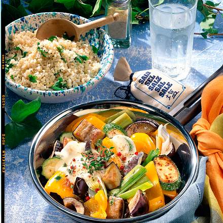 Bunte Gemüsepfanne Rezept Bunte Gemüsepfanne Rezept