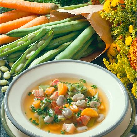 Bunte Gemüsesuppe Rezept