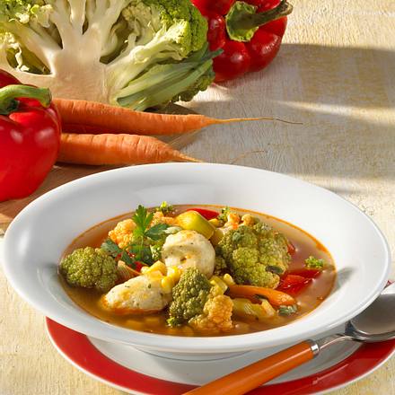 Bunte Gemüsesuppe Rezept