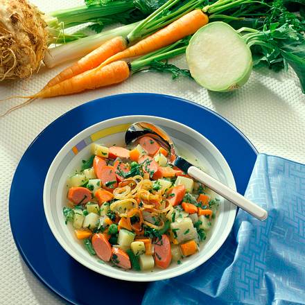 Bunte Gemüsesuppe Rezept Bunte Gemüsesuppe Rezept