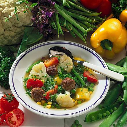 Bunte Gemüsesuppe Rezept Bunte Gemüsesuppe Rezept