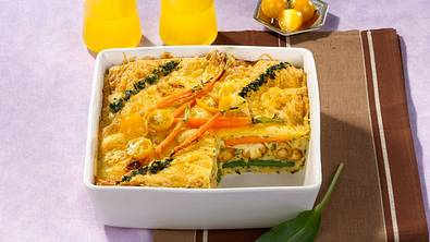 Bunte Gemüse-Lasagne Rezept - Foto: LECKER @ Bauer Media Group