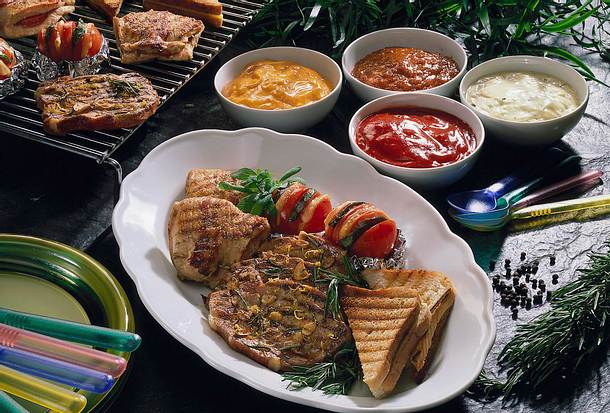 Bunte Grillplatte Rezept